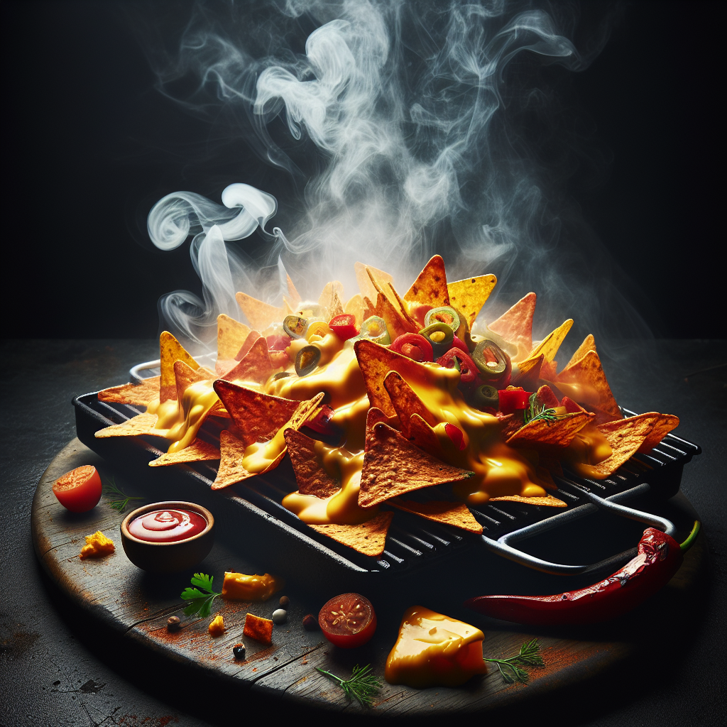 Grilling nachos: a new level of flavor and texture