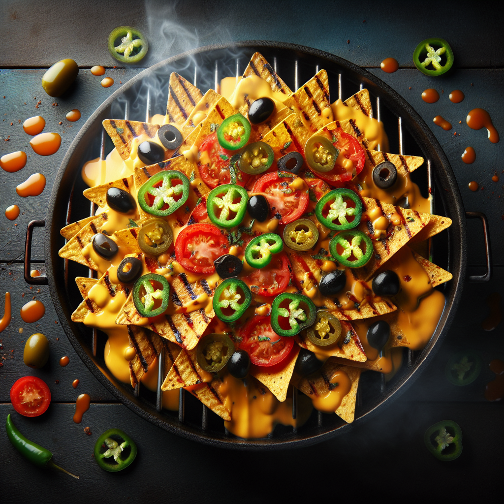 Grilling nachos: a new level of flavor and texture