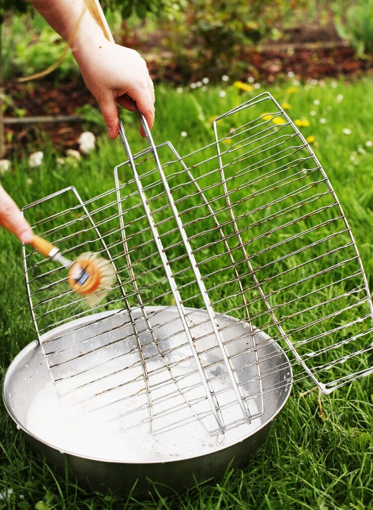 Regular grill cleaning for longevity and better-tasting food